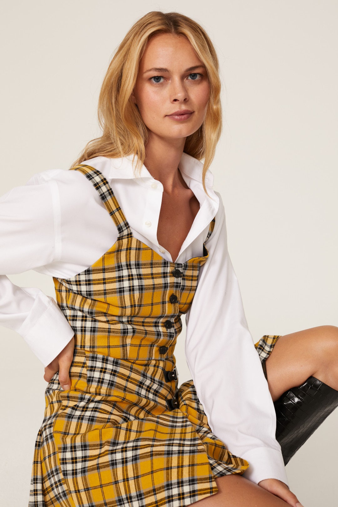 Loris Plaid Top by Maje 3