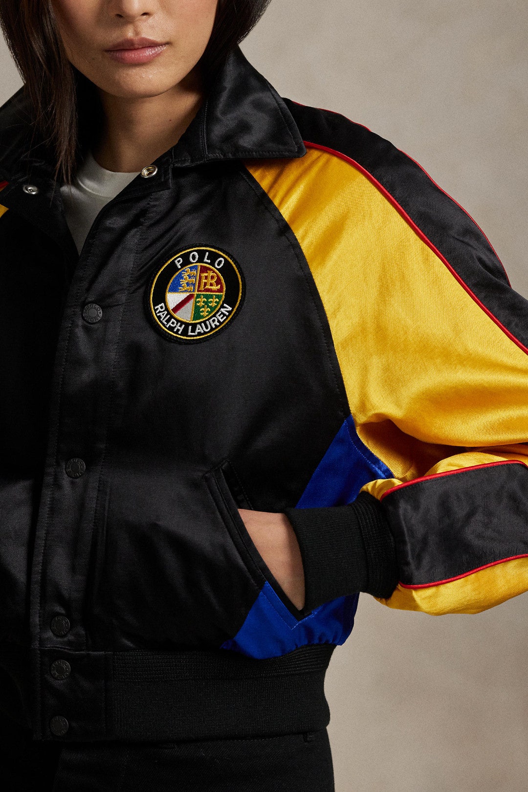 Satin Bomber Jacket by Polo Ralph Lauren 3