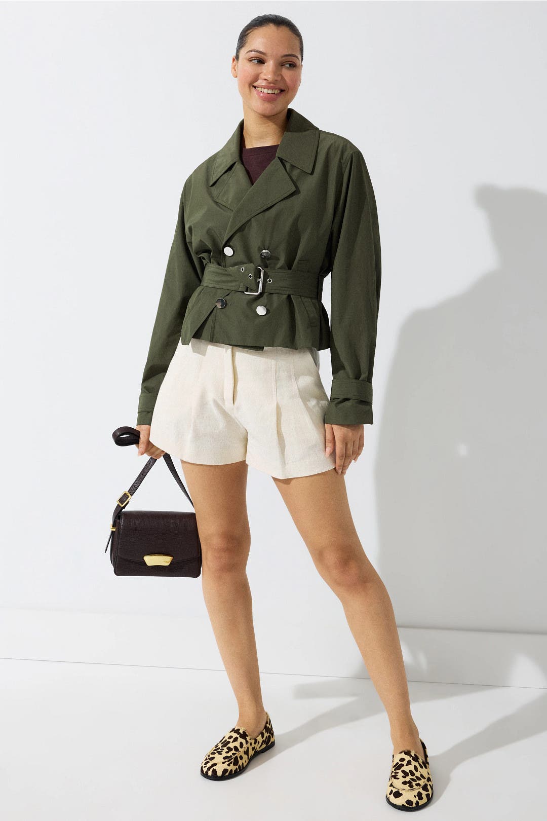 Renata Poplin Trench Jacket by Derek Lam 10 Crosby | Rent the Runway