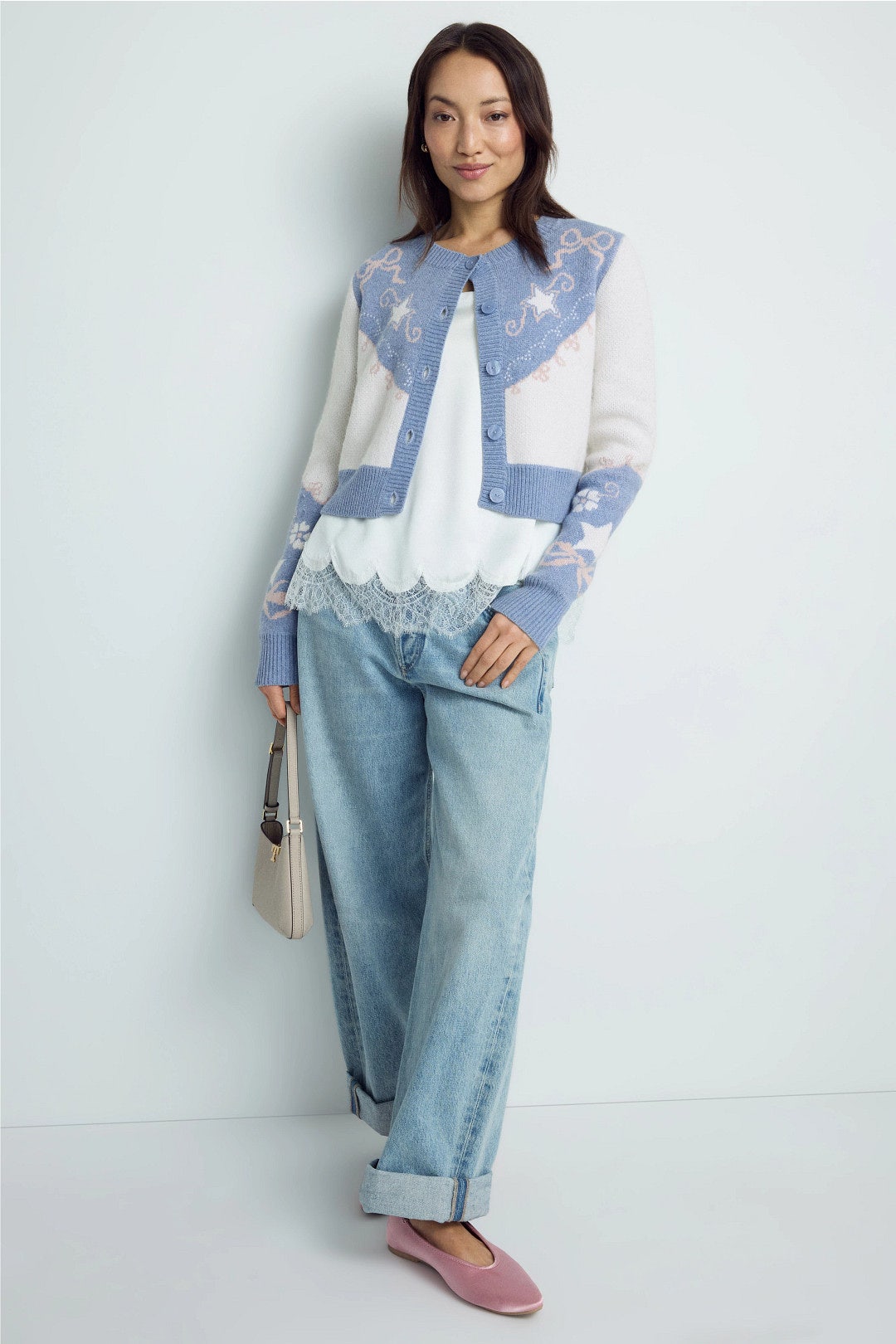 Leyah Western Style Cardigan by LoveShackFancy 3