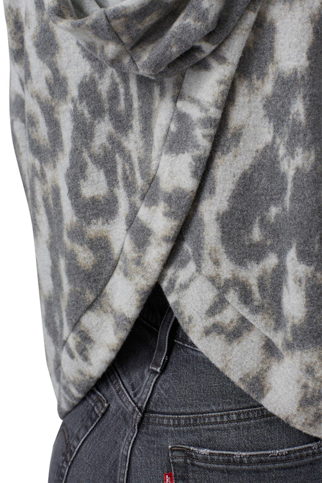 Leopard Printed Hoodie by Slate & Willow 3