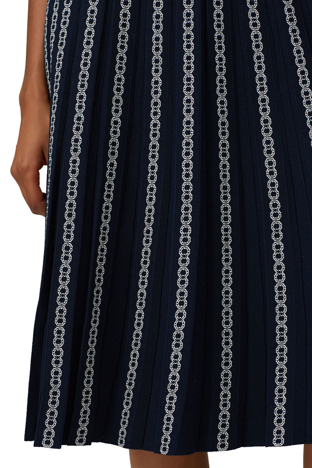 Gemini Link Jacquard Skirt by Tory Burch 3