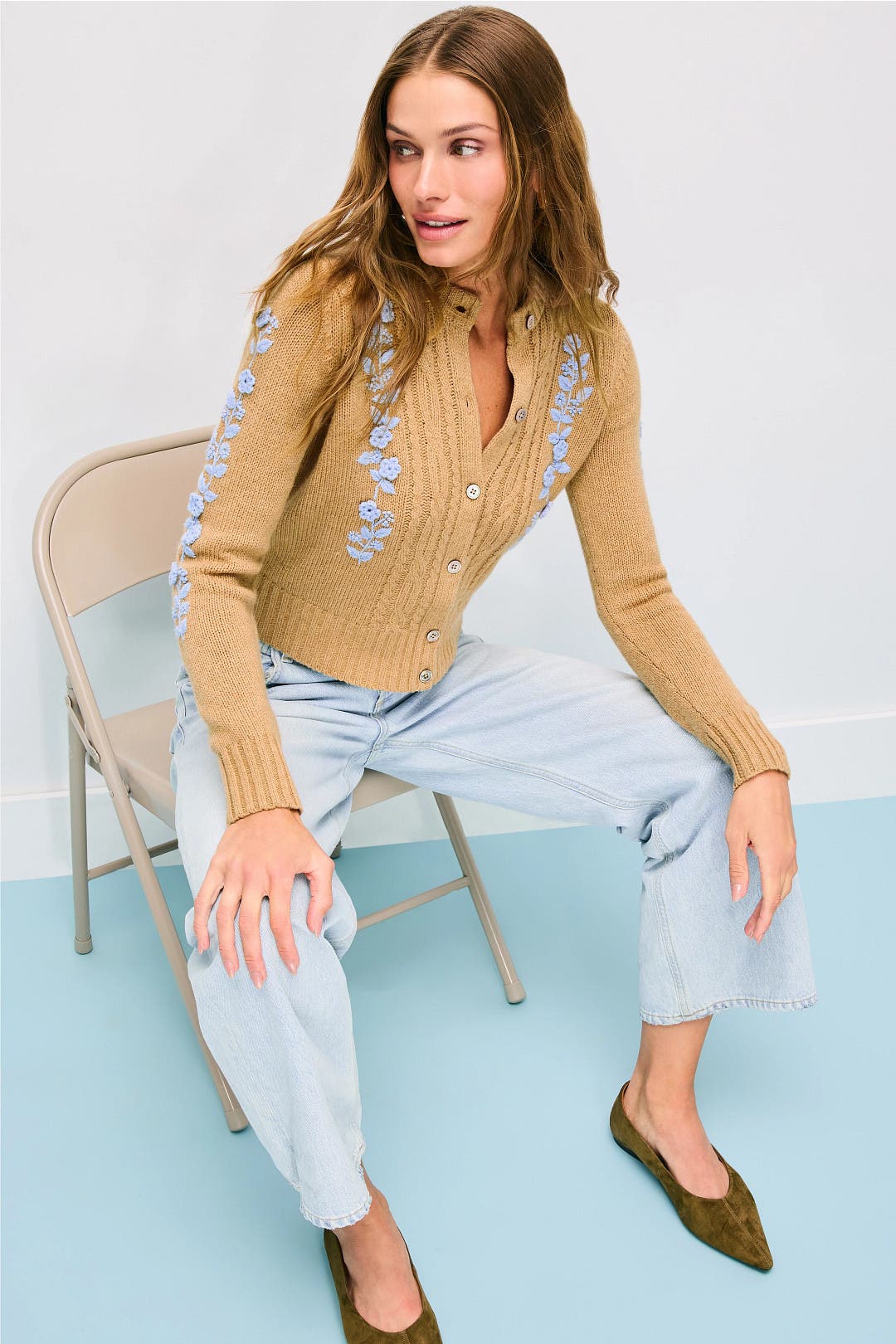 Ellen Cardigan by Ann Mashburn | Rent the Runway