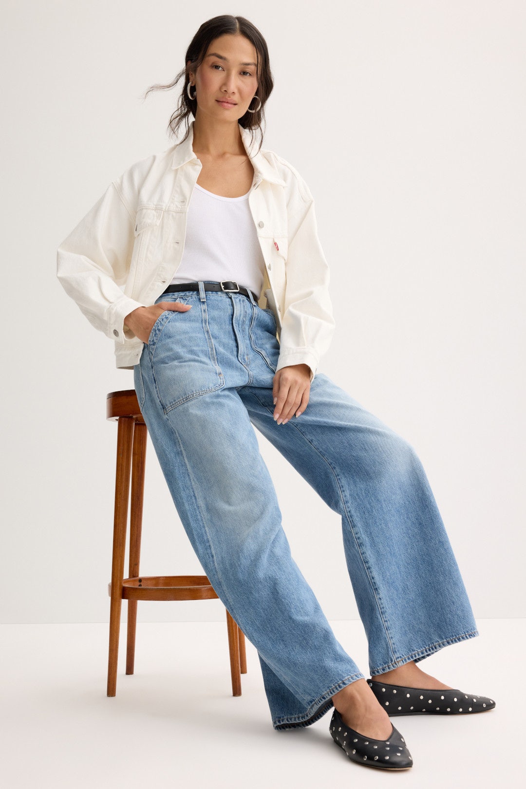 Light Ayla Baggy Jeans by Citizens of Humanity 3