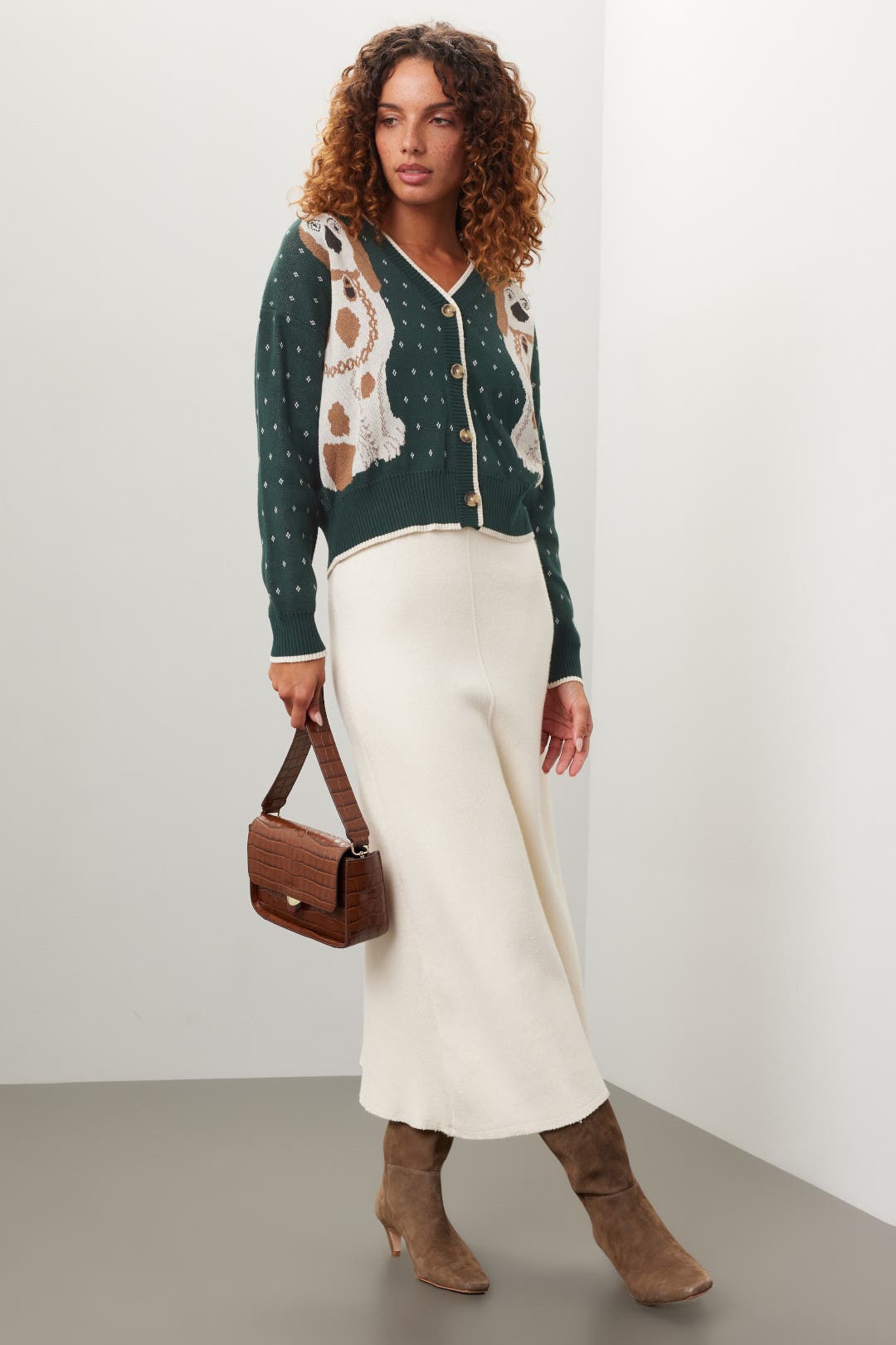 Staffy Bookends Cori Cardigan by Rachel Antonoff | Rent the Runway