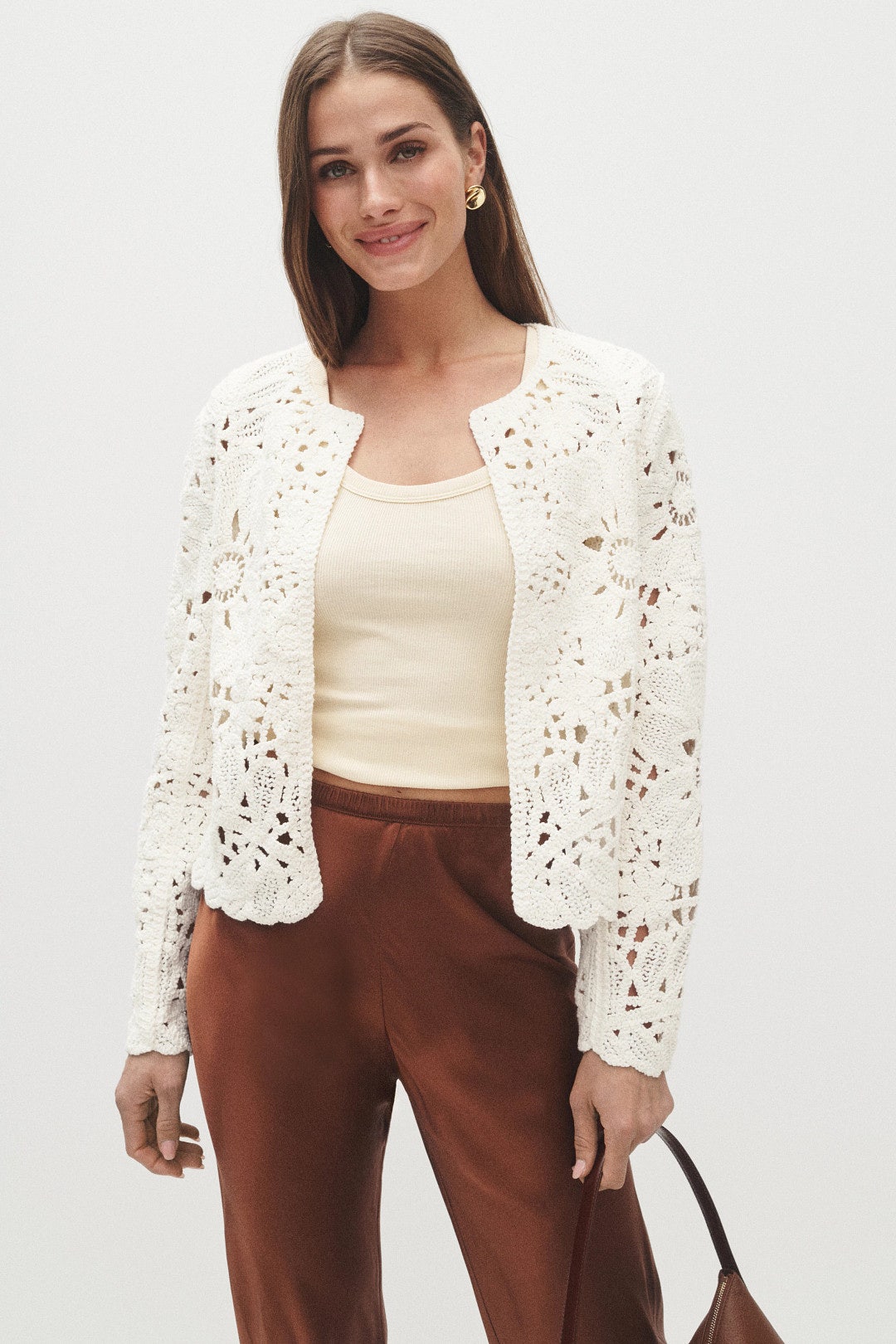 Emery Crochet Cardigan by Fifteen Twenty 3