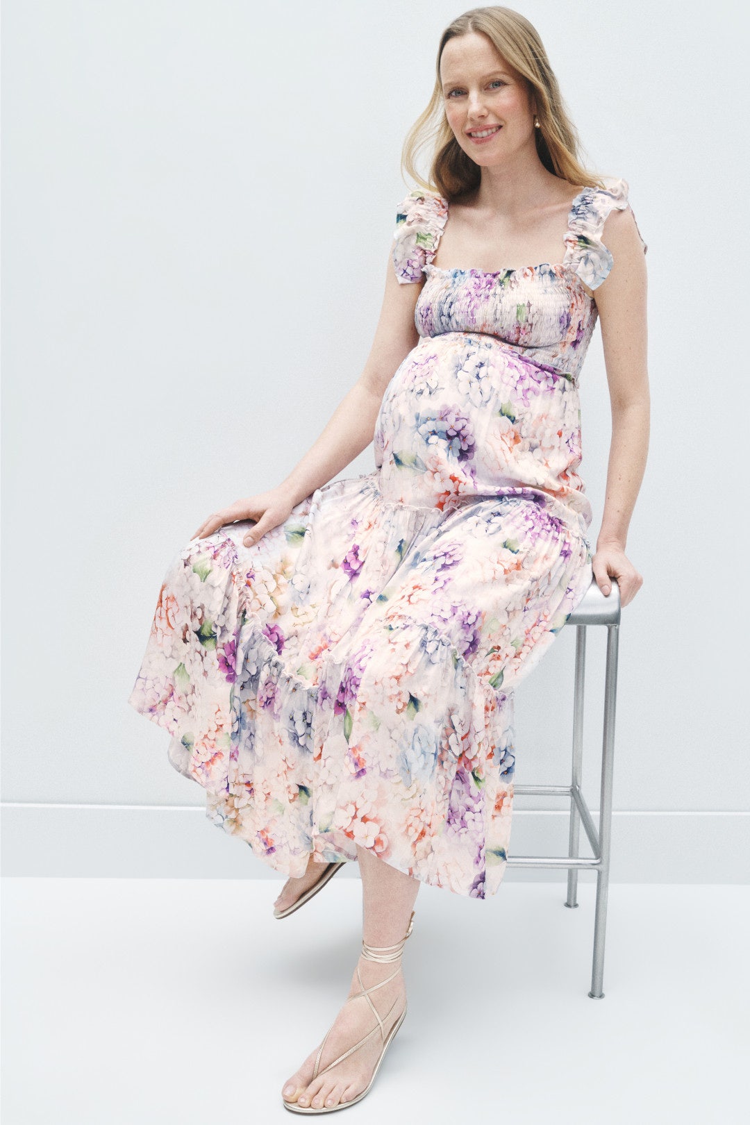 Chloe Maternity Dress by PIETRO BRUNELLI MATERNITY 3