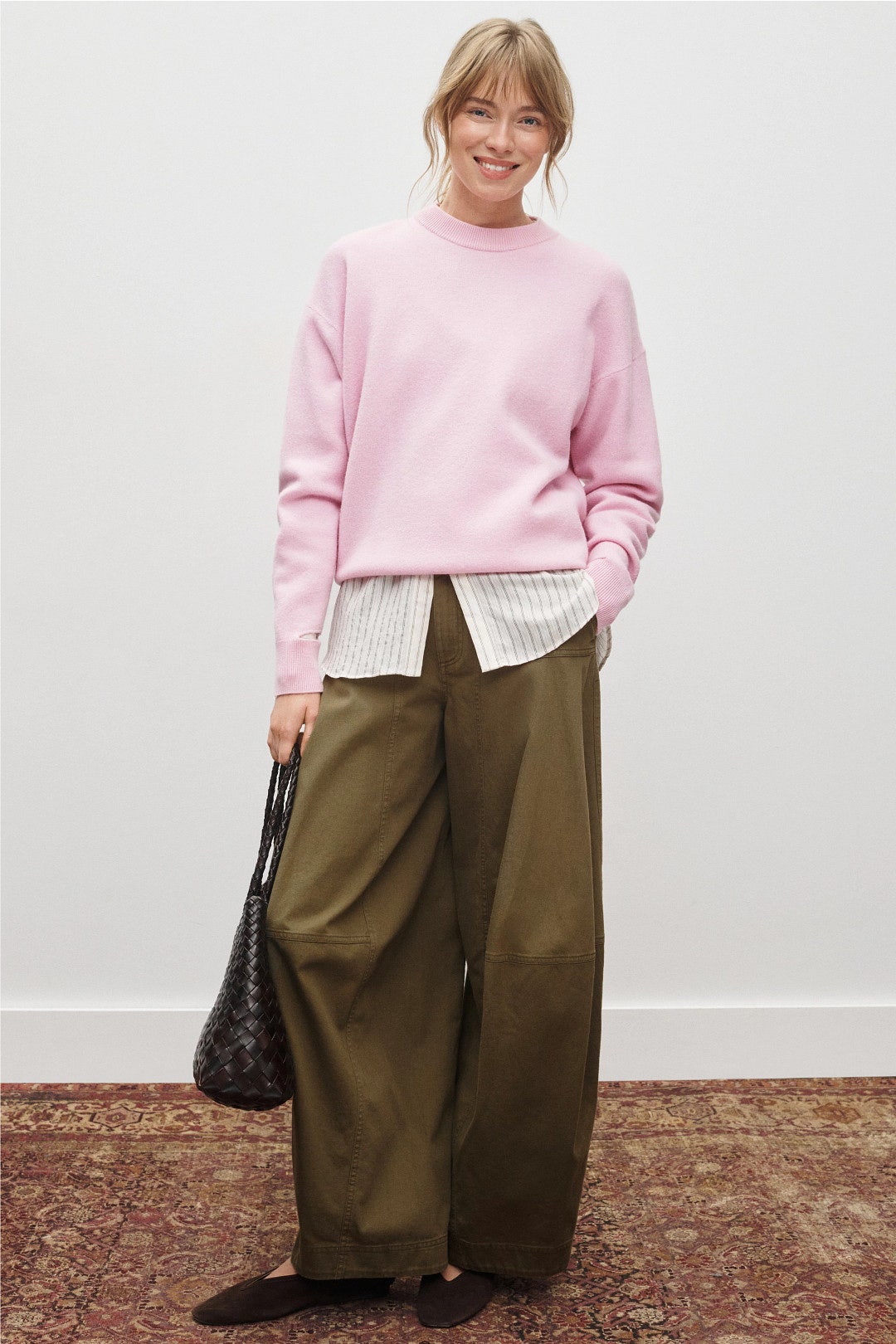 Edith Garment Dyed Barrel Jeans by Rebecca Taylor 3