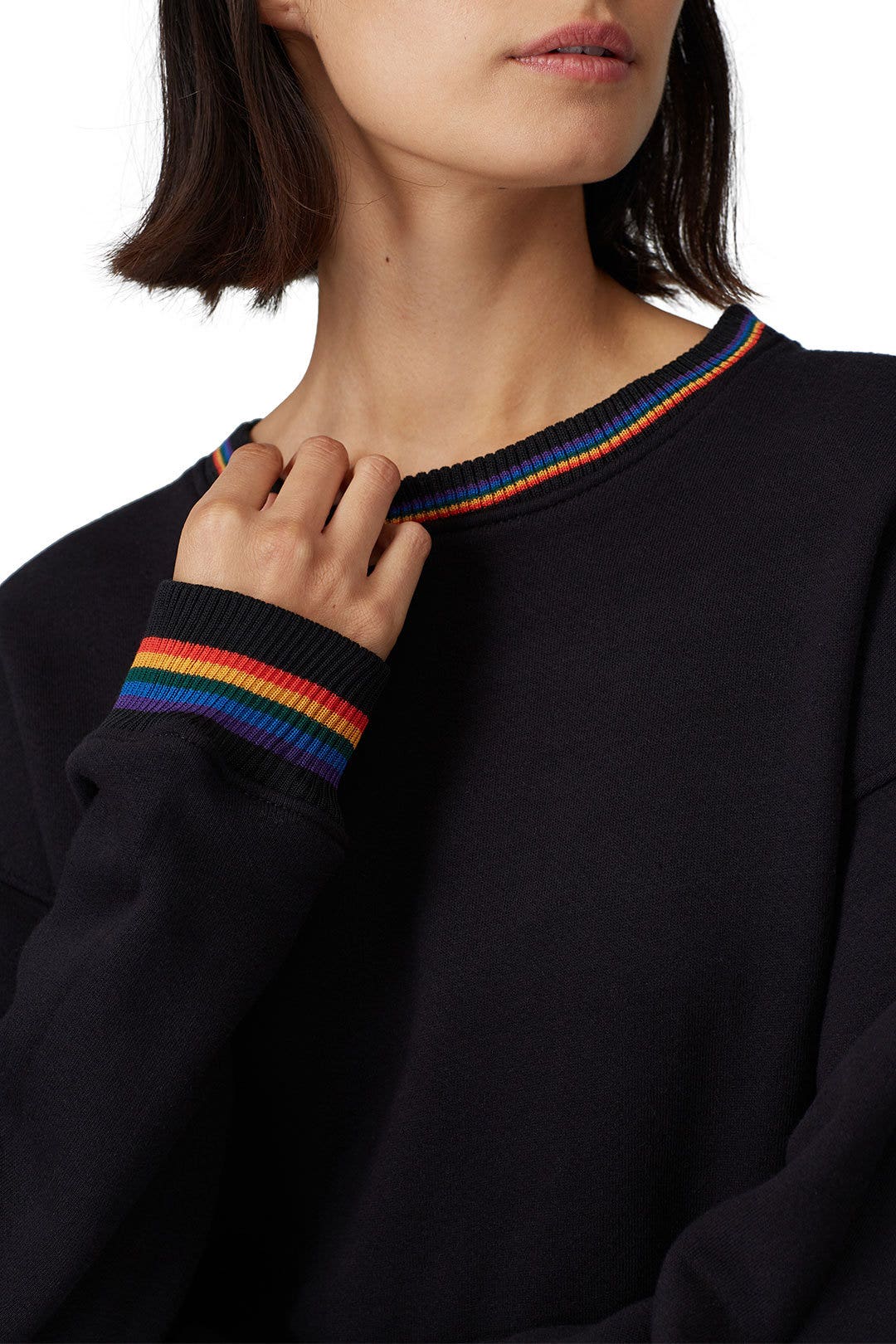 Multi Rib Sweatshirt by Sundry 3