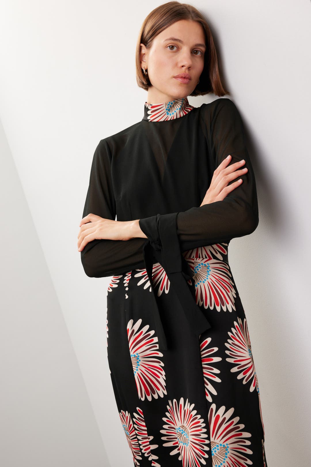 Chiffon Overlay Dress by Obando x RTR | Rent the Runway