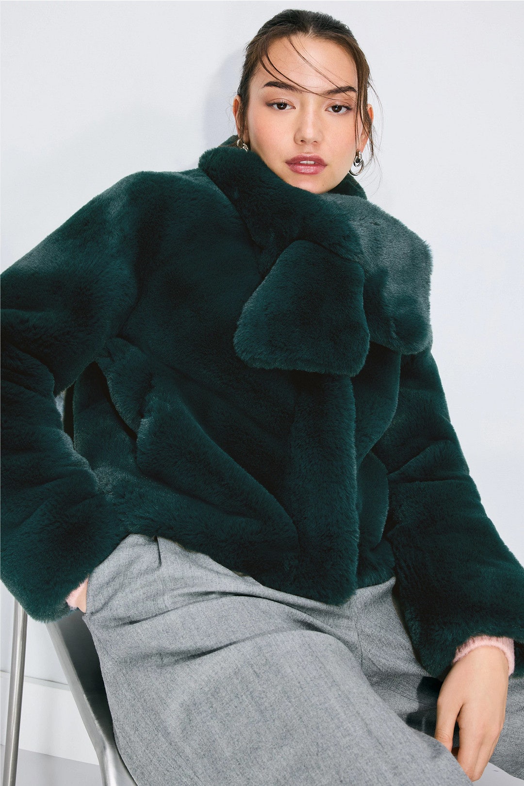 Kendell Faux Fur Jacket by SOIA & KYO 3