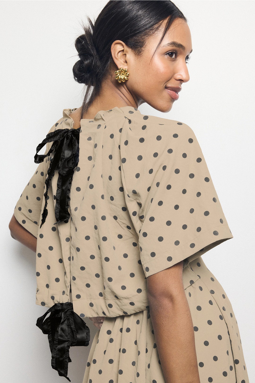 Hadley Polka Dot Mini Dress by En Saison 3