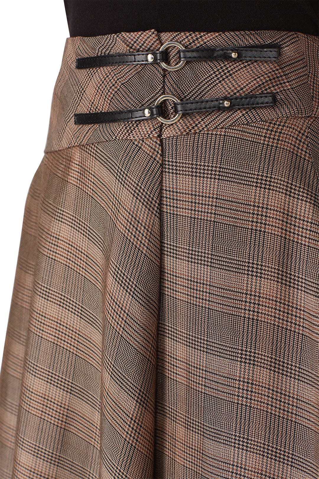 スカート PINKO Women Skirts 104752A2DGL78 Brown Pinko Brown Faux Leather Mini Skirt | ModeSens