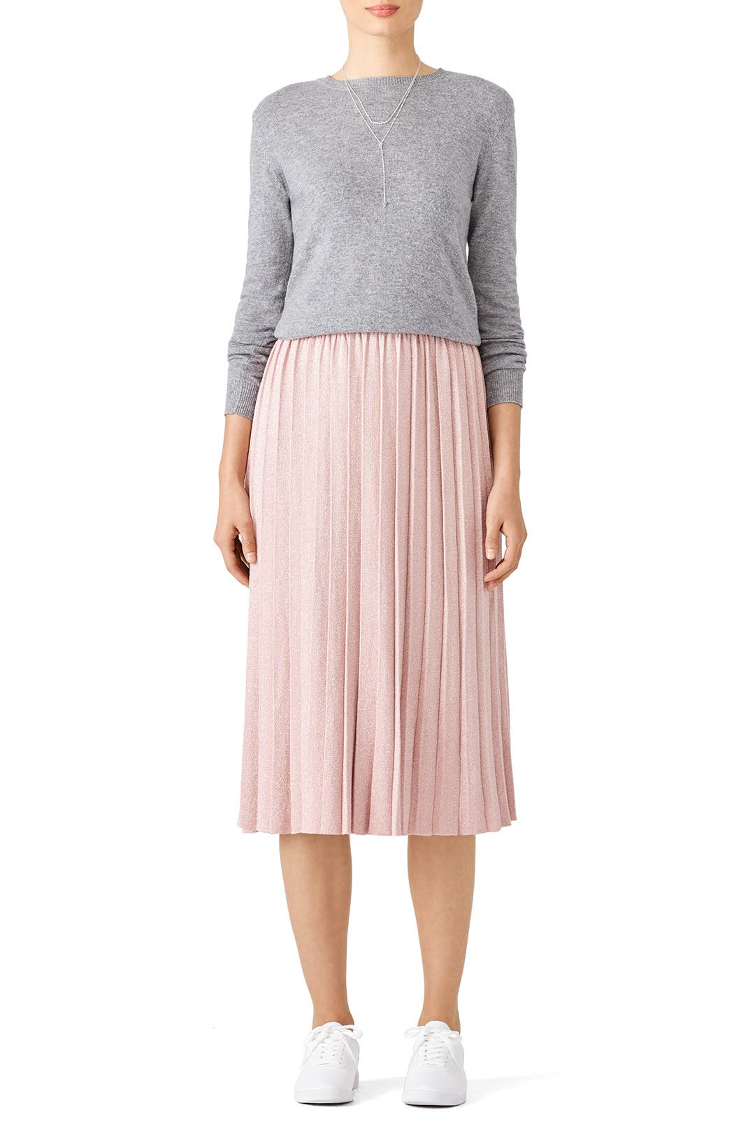 andmary Giselle pleats skirt ベージュ Giselle pleats skirt