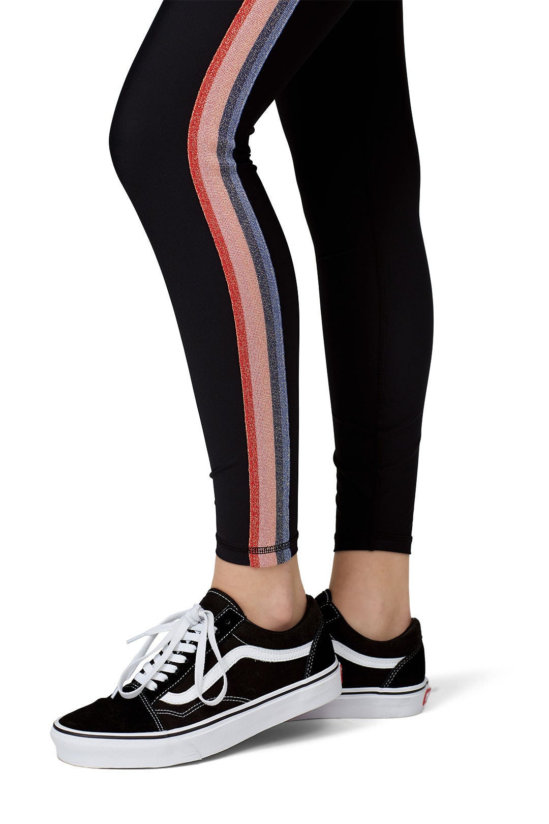 Black Side Stripe Leggings by Spiritual Gangster 3