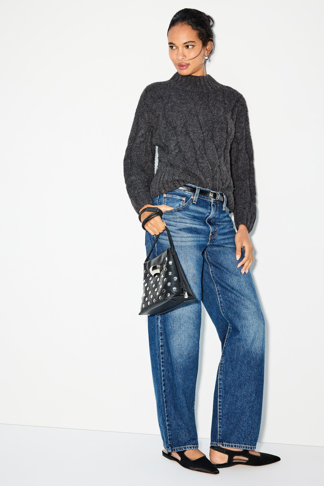 Avignon Cable Knit Sweater by ROAM 3