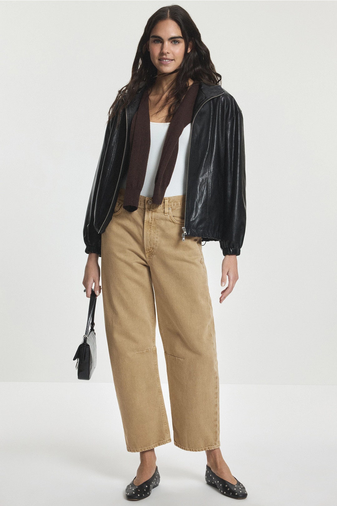 Miro Brown Barrel Jeans by Citizens of Humanity 3