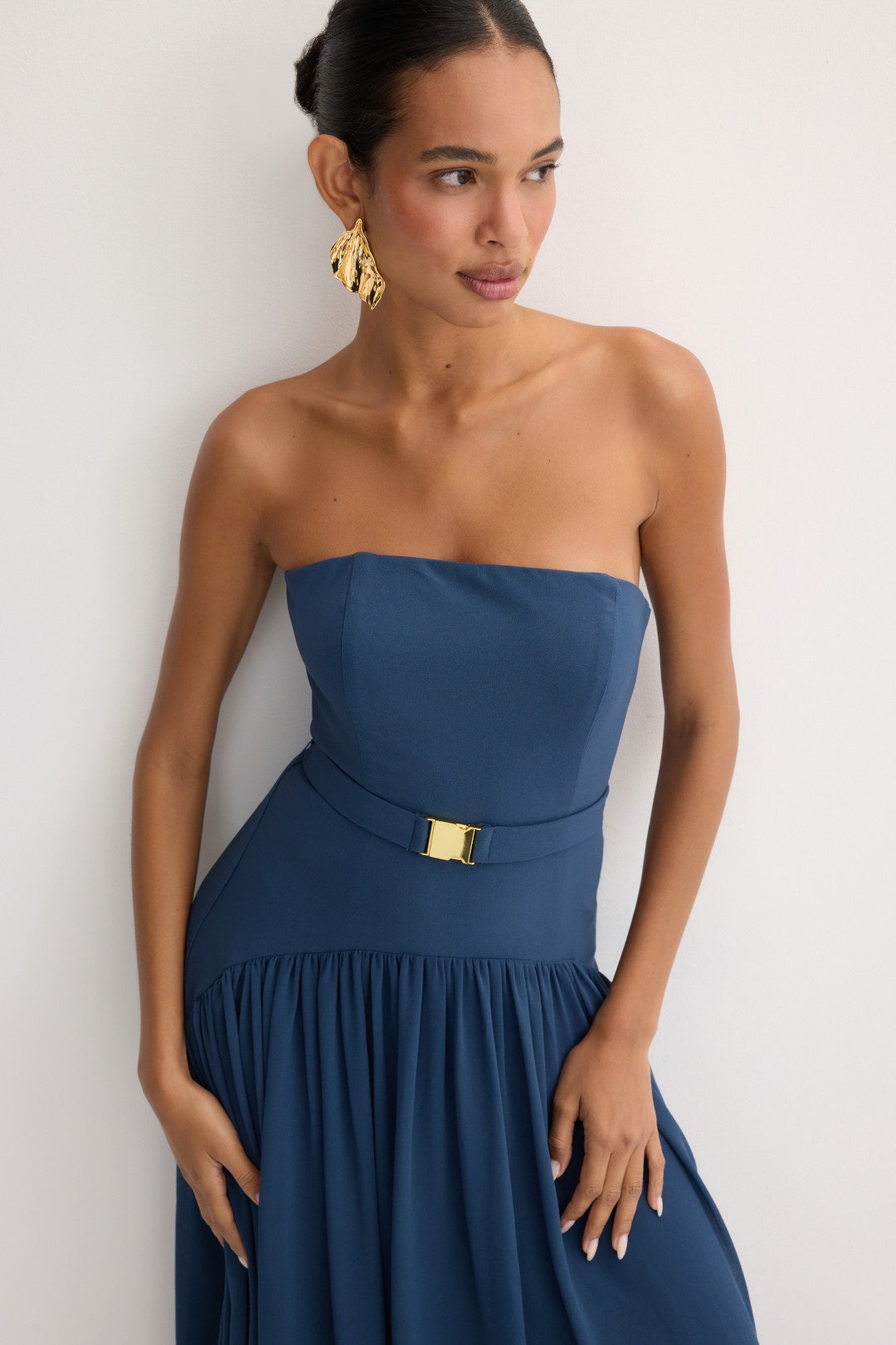 Carmel Drop Waist Dress