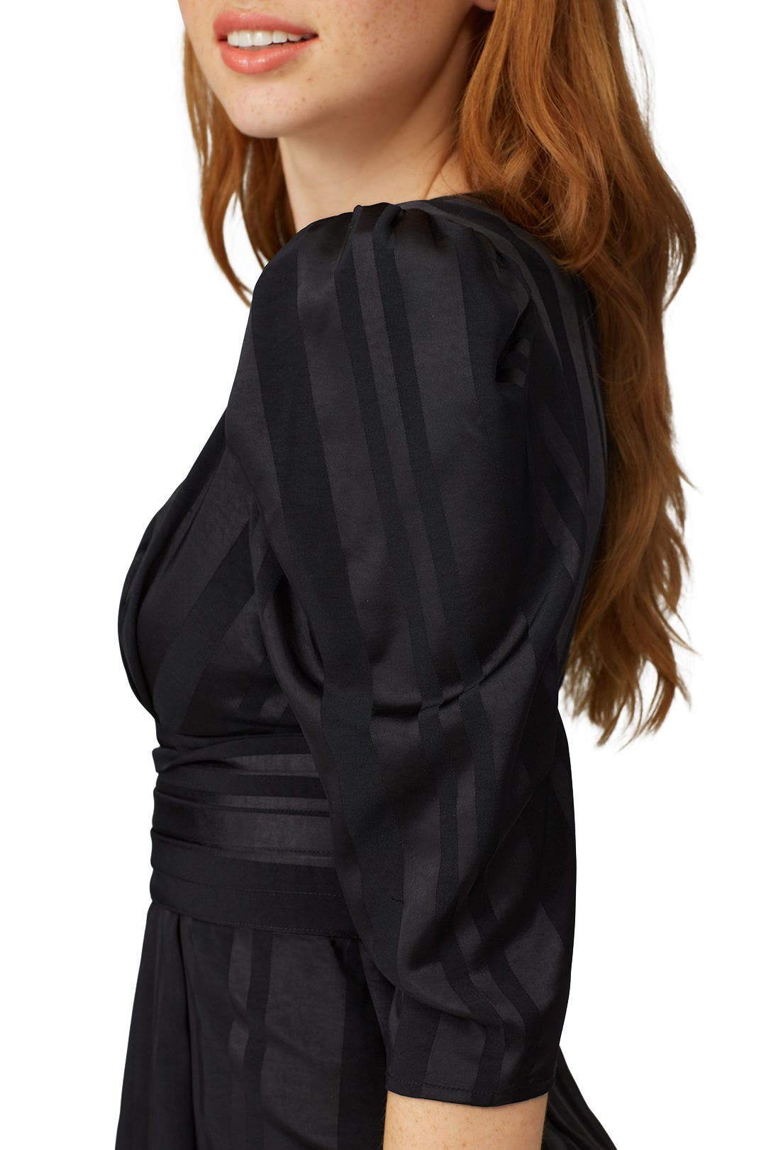 Pleated V-Neck Dress by J.O.A. 3