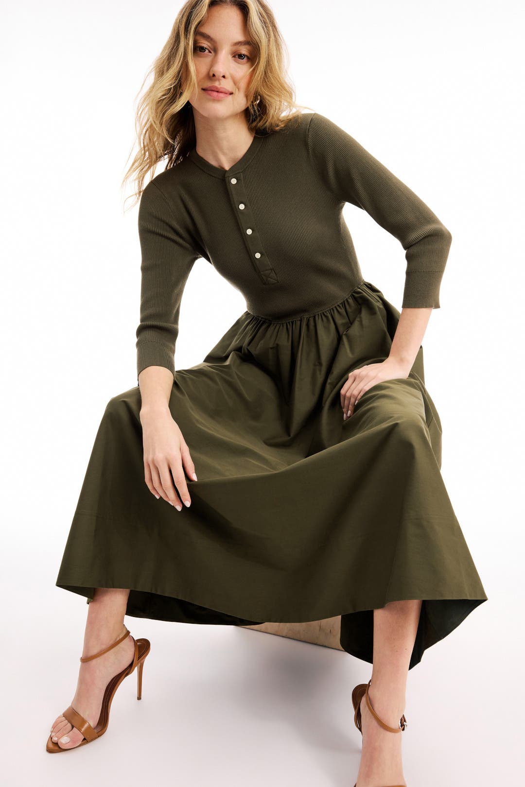 Henley Bodice Dress by Polo Ralph Lauren | Rent the Runway