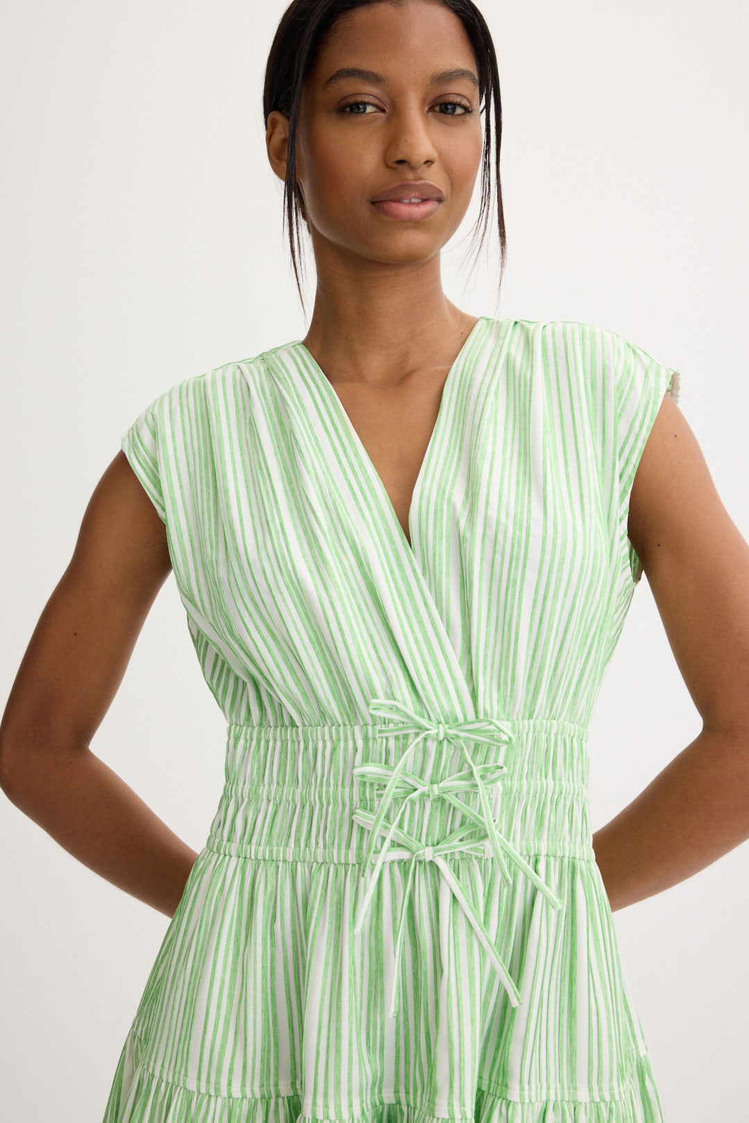 Tora Stripe Shirting Dress by Derek Lam 10 Crosby 3