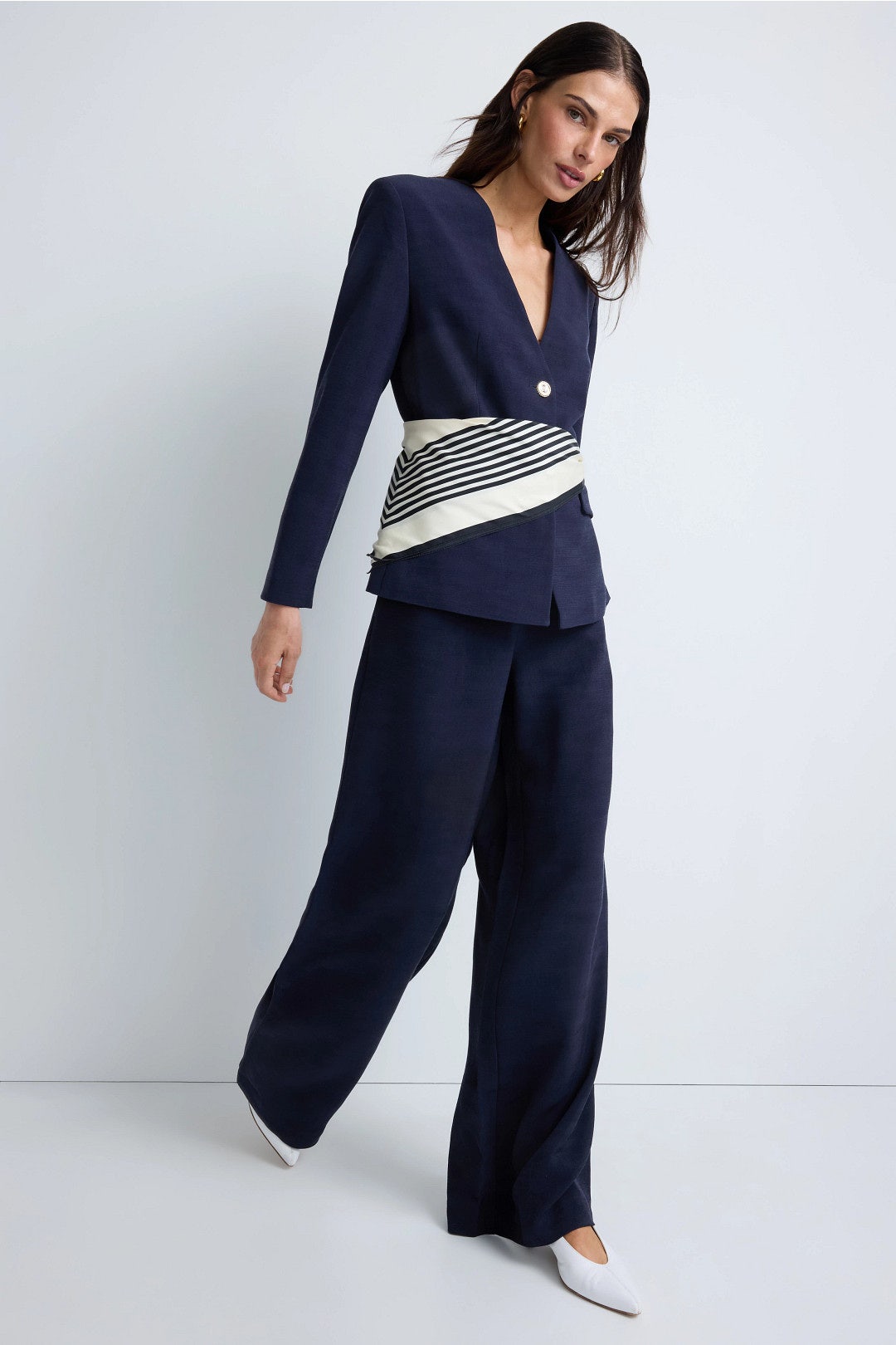 Blue Piste Drawstring Trouser by Claudie Pierlot 3