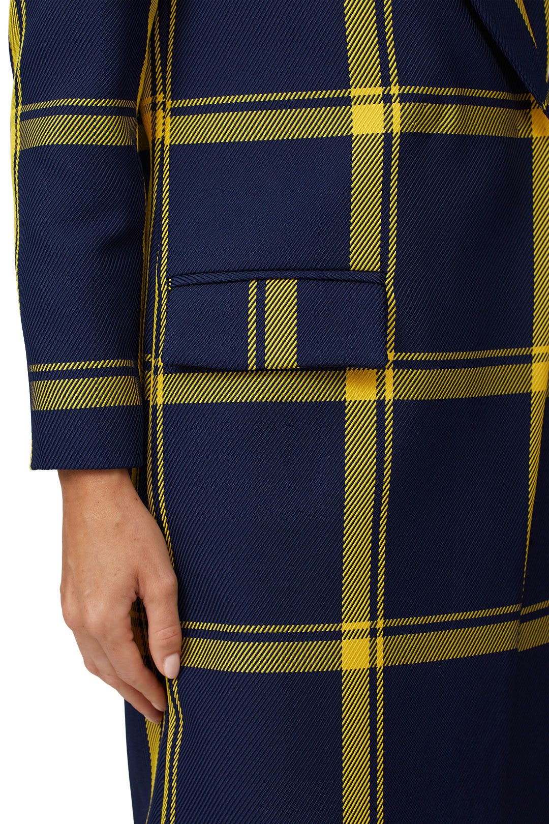 Prepster Check Shane Overcoat by Milly 3