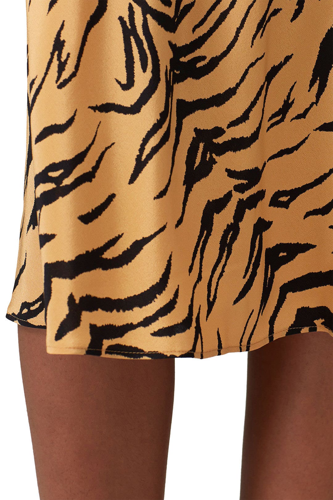 Tiger Print Pull On Midi Skirt by Madewell 3
