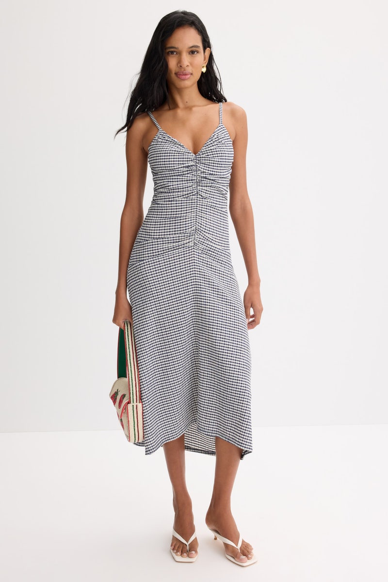 Mari Ruched Midi Dress by Rails - Photo 3