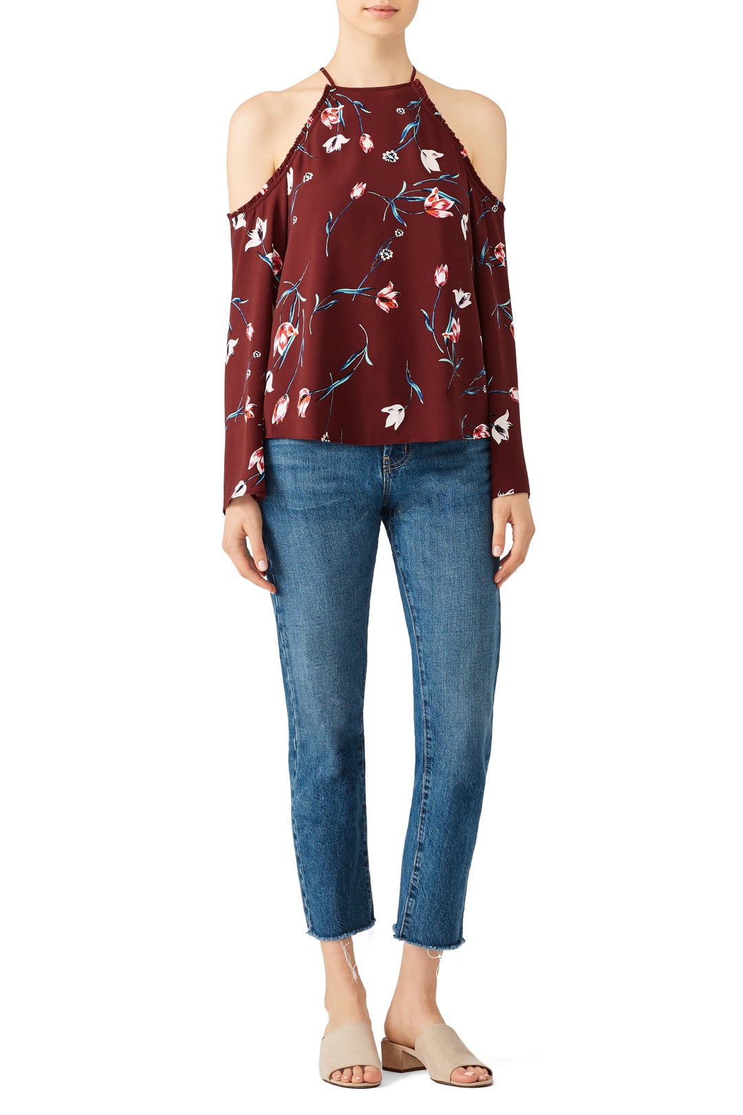 Autumn Floral Juni Top by Cooper & Ella 3
