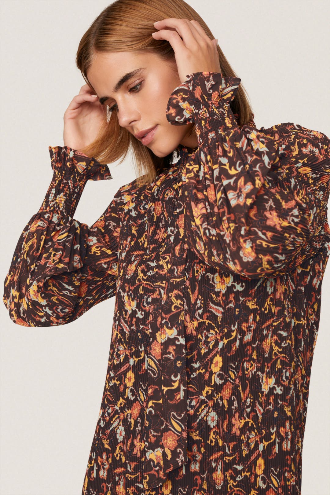 Fall Floral Dress by Derek Lam 10 Crosby x RTR | Rent the Runway
