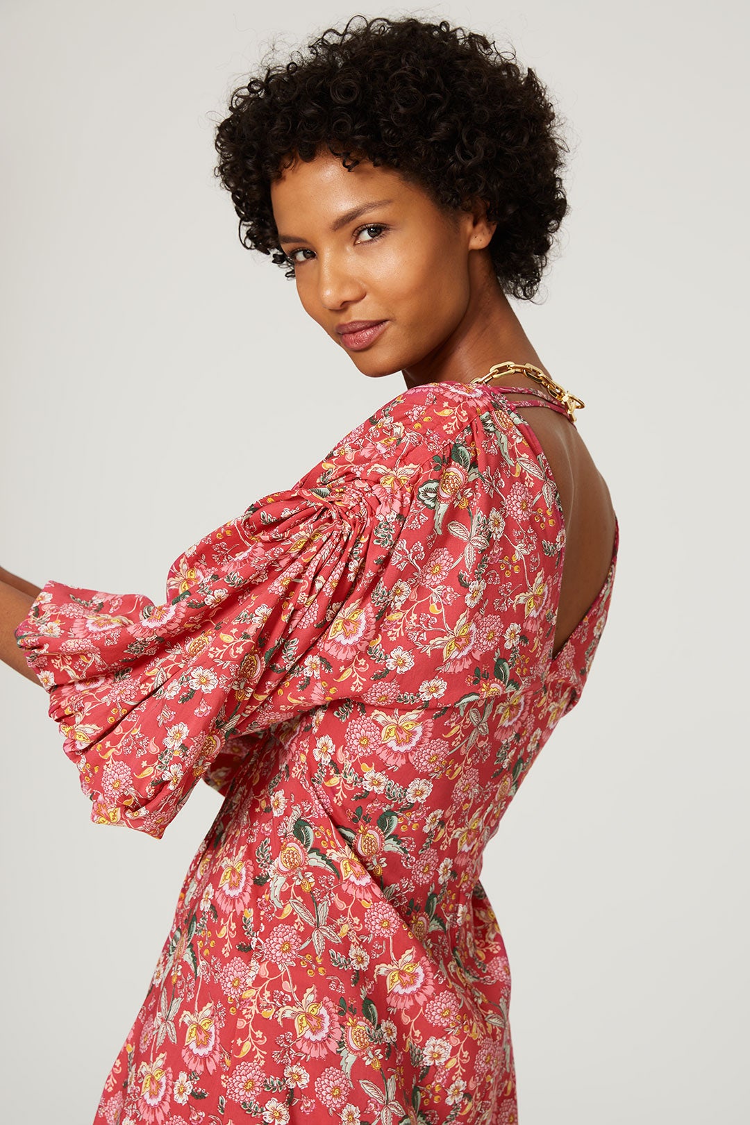 Pink Johanna Dress by MISA Los Angeles 3