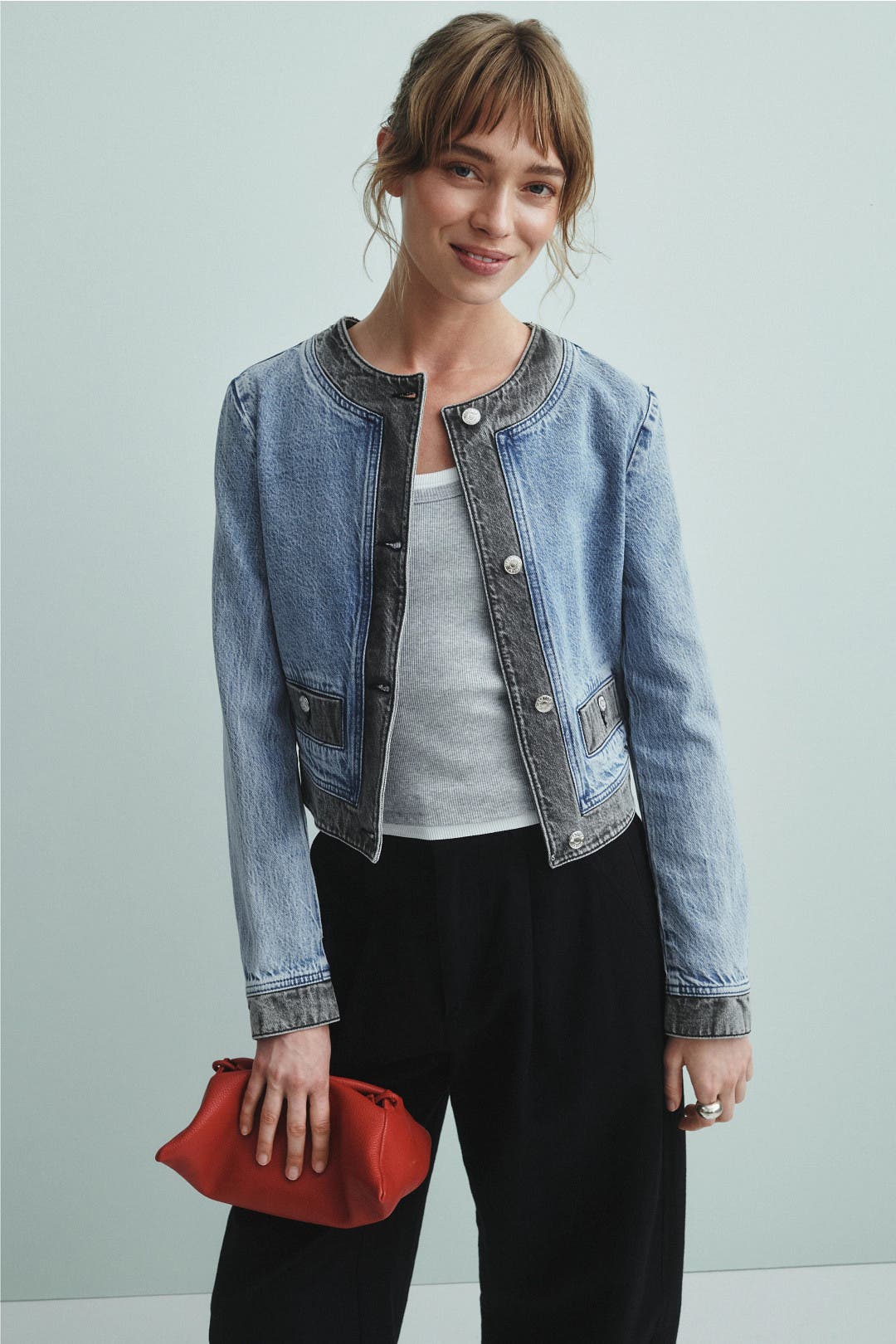 Lady Denim Jacket by Moschino Jeans | Rent the Runway