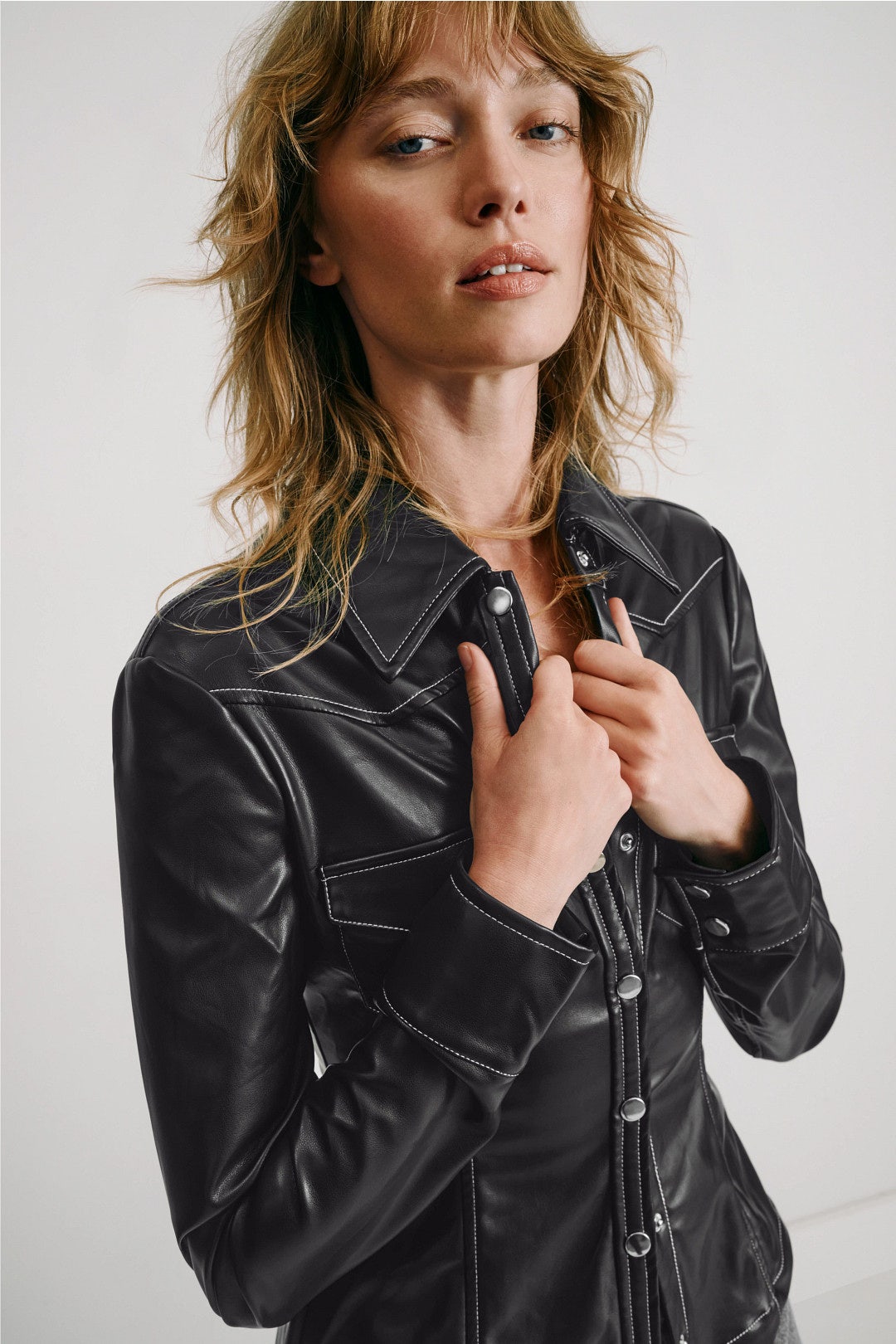 Western Button Up Top