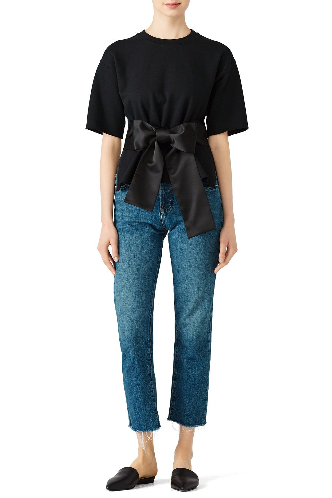 Tie Cut Off Sweatshirt by Harvey Faircloth 3