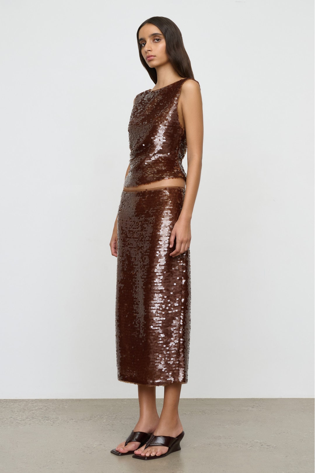 Kane Sequin Top by One of Others 3