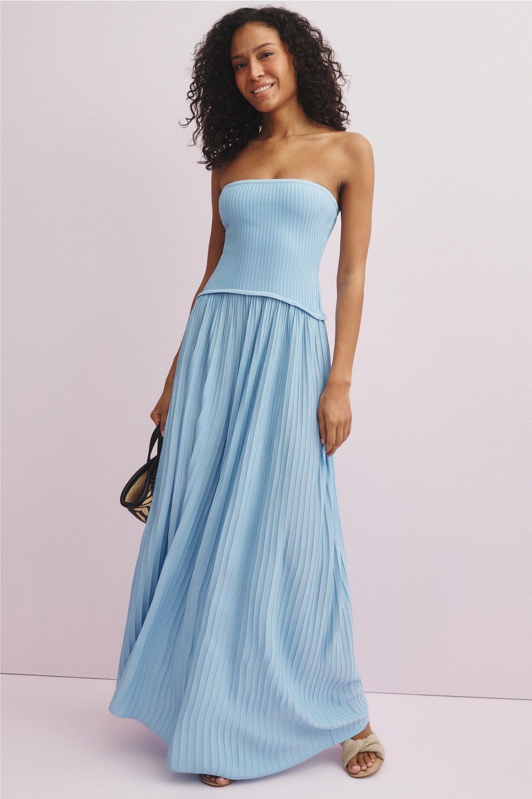 Strapless Soglio Maxi Dress by Solid & Striped 3