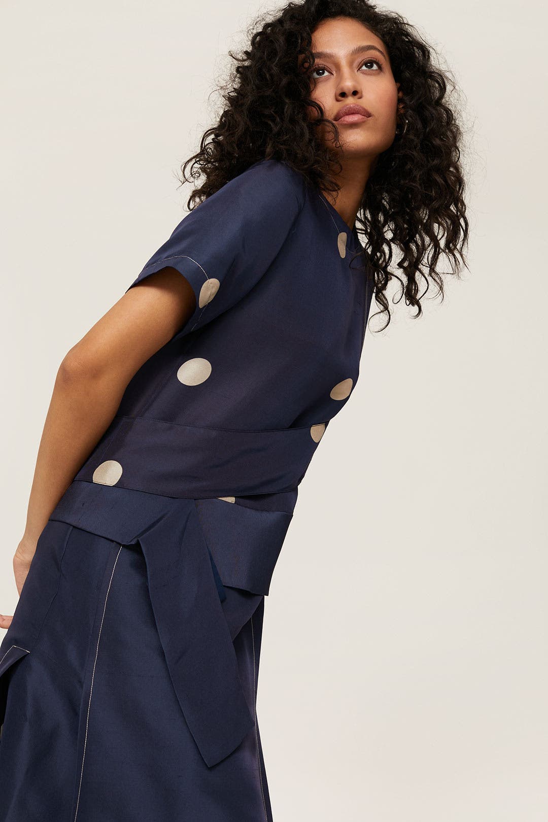 Polka Dot Cross Strapped Dress by 3.1 Phillip Lim | Rent the