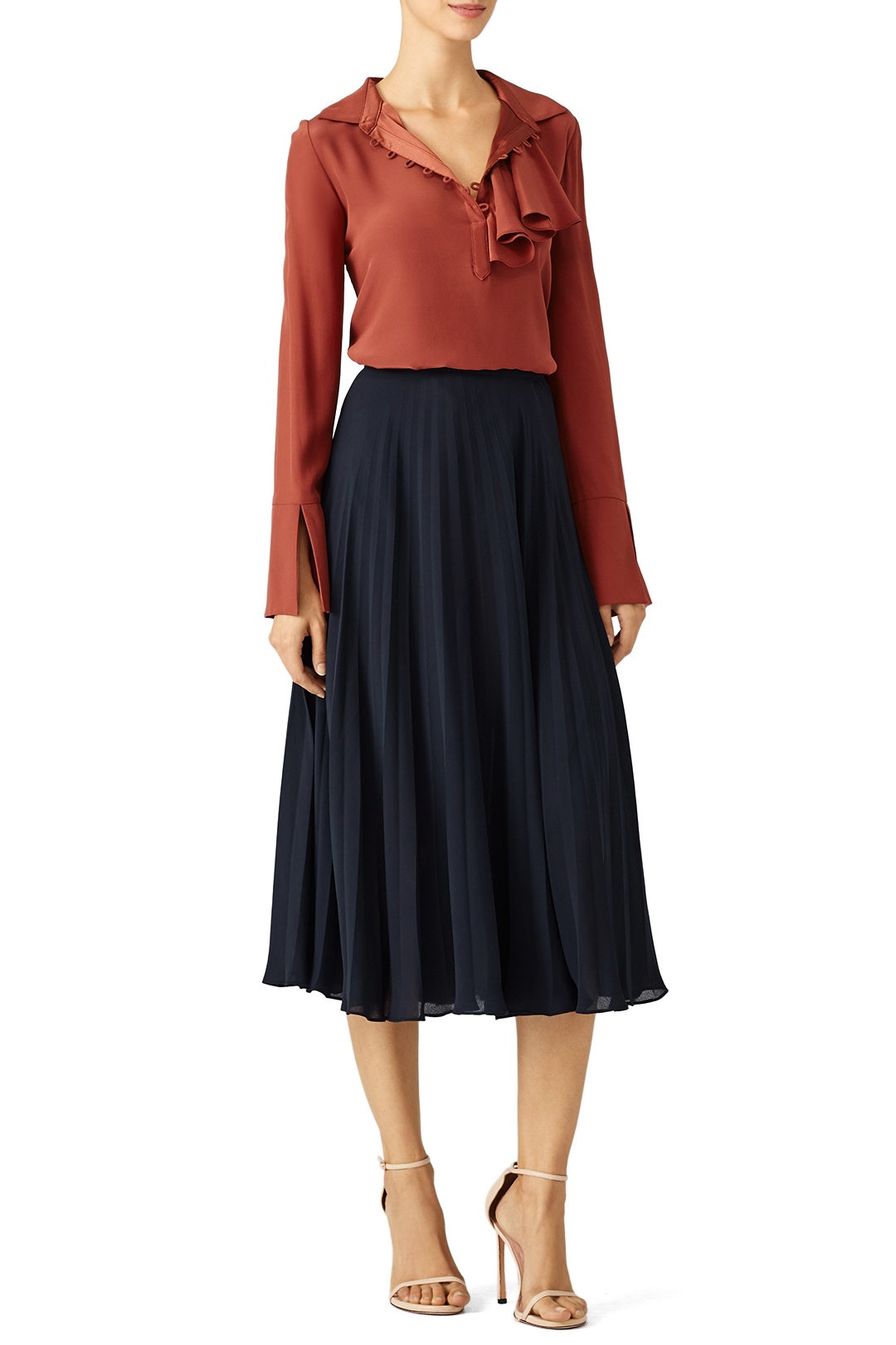 Rust Norla Top by Cinq à Sept 3