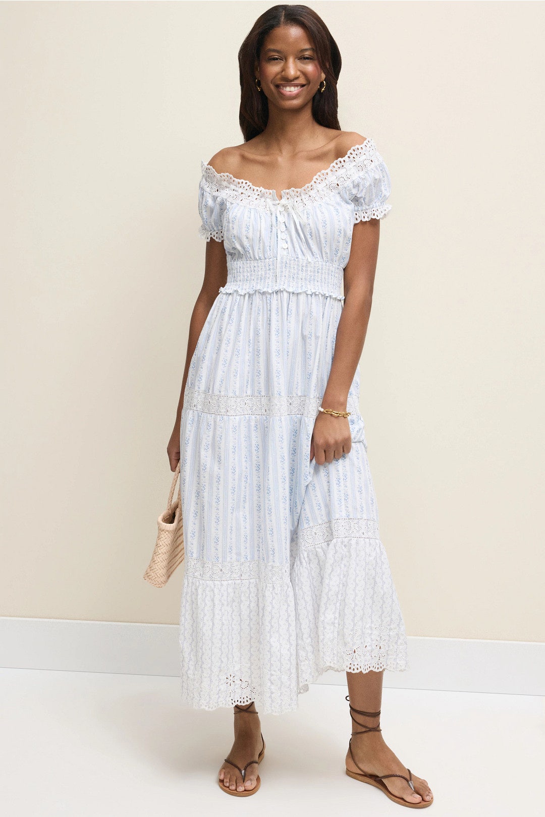 knee length dresses for ladies Lace Long Off Shoulder Mermaid Weing Dress – The Dress Outlet main image 1