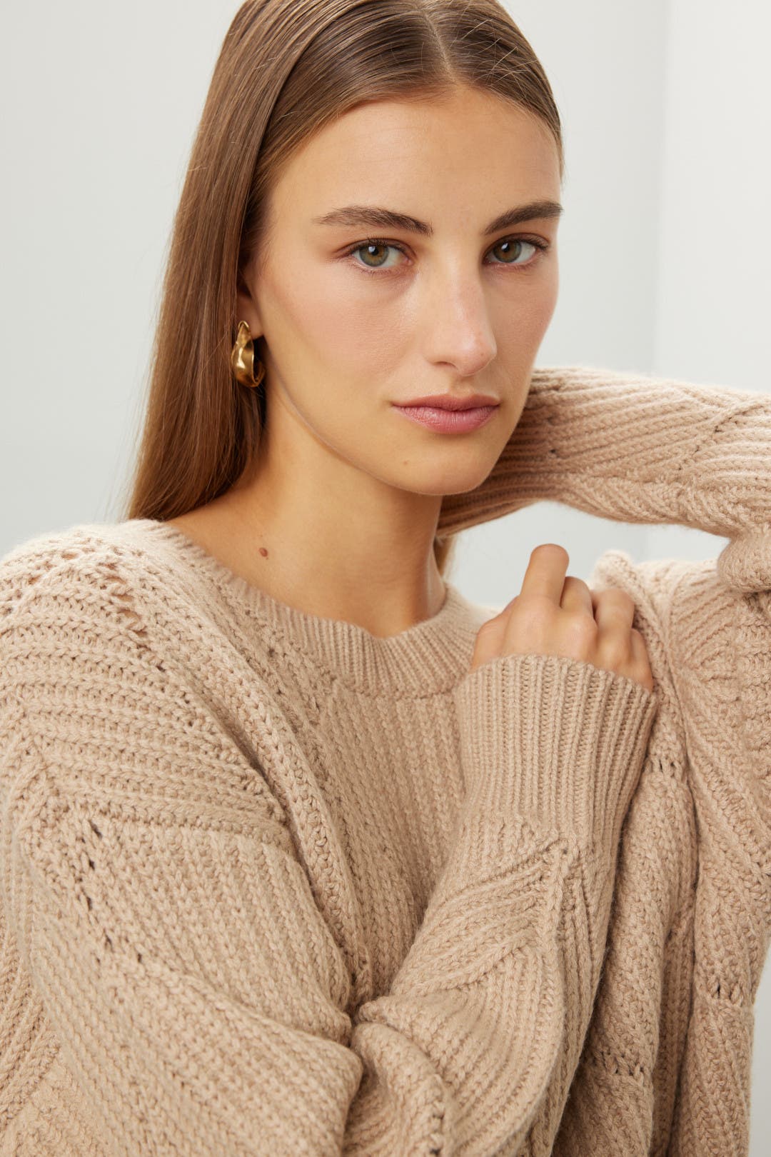 Oatmeal Knit Sweater by Thakoon x RTR | Rent the Runway