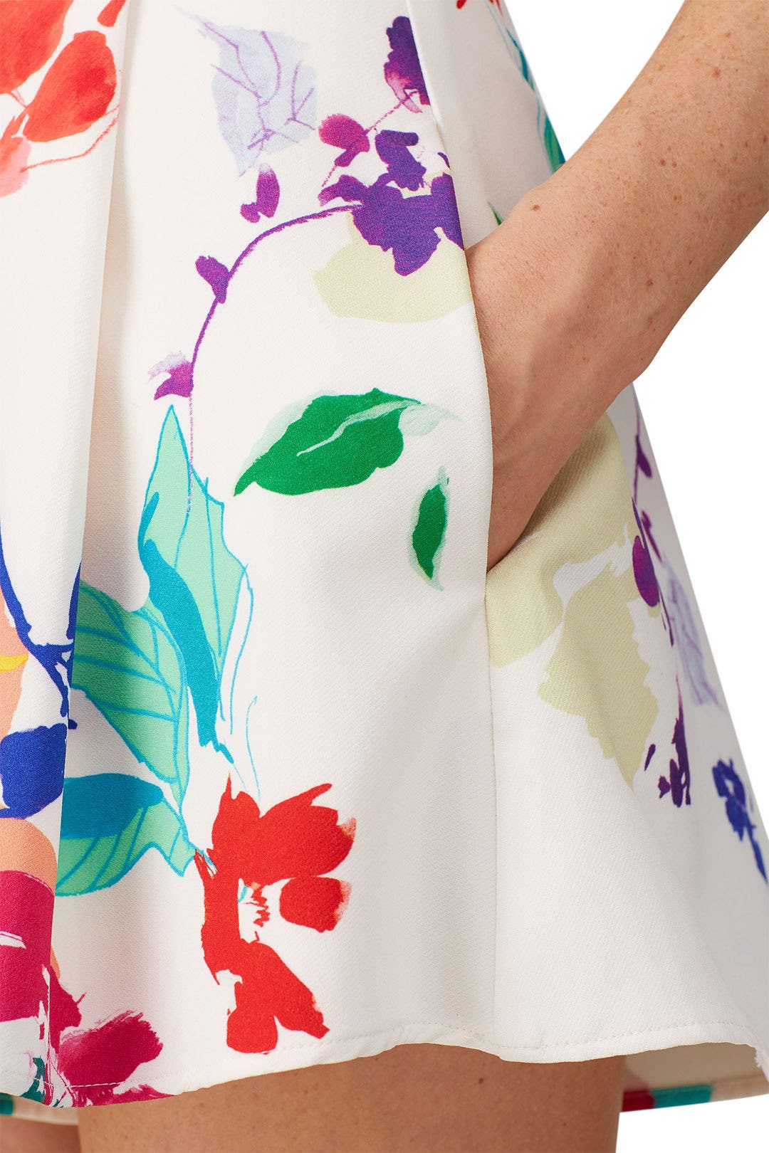 Stretch Techno Emerson Romper by Black Halo 3