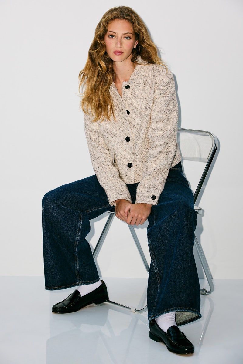 Tweed Shirt Collar Jacket by Madewell - Photo 3