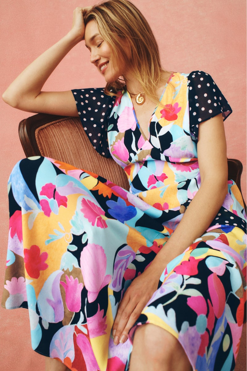 Eve Midi Dress by Rixo x RTR - Photo 3