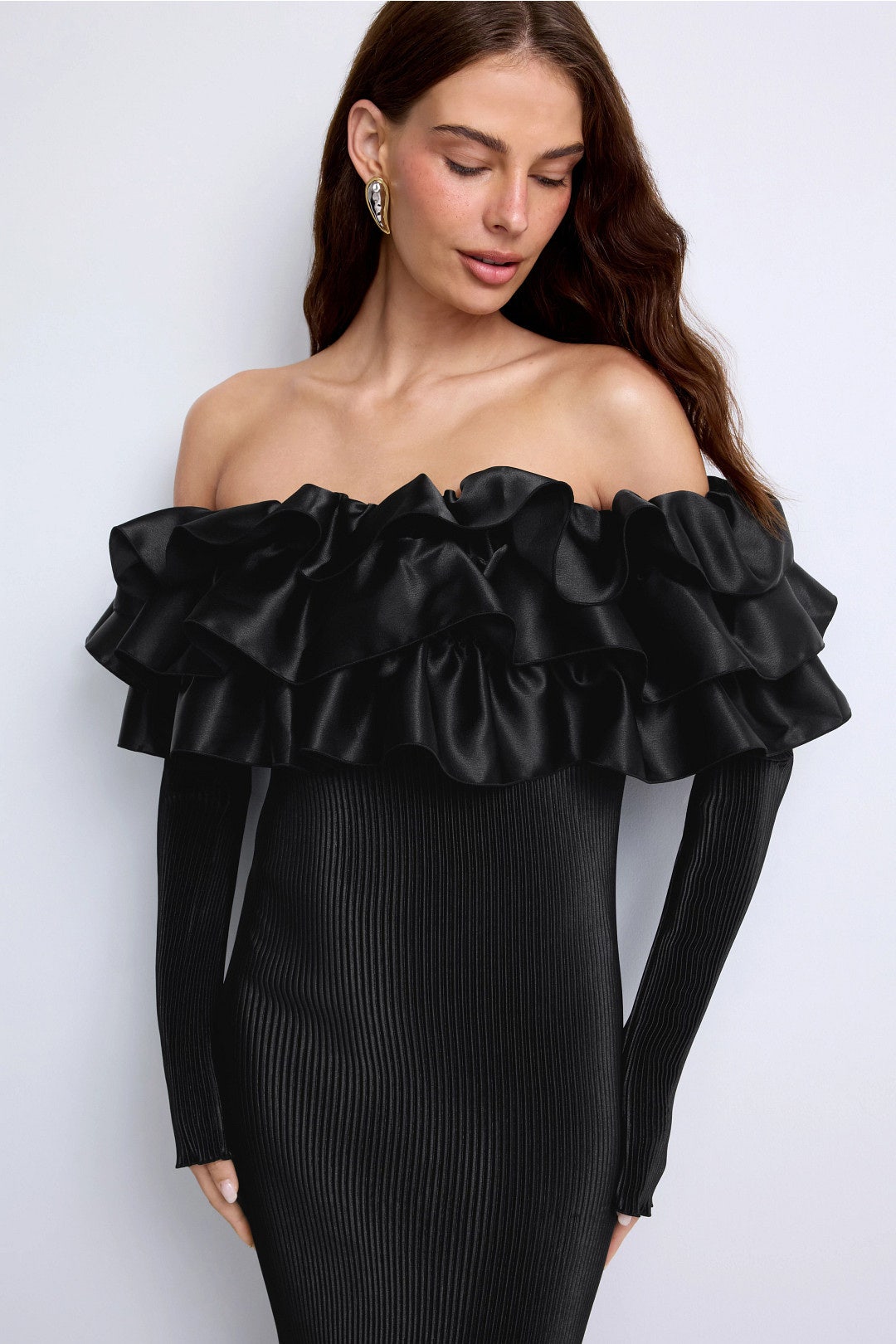 Paris Sleeved Tube Gown by L'IDÉE 3
