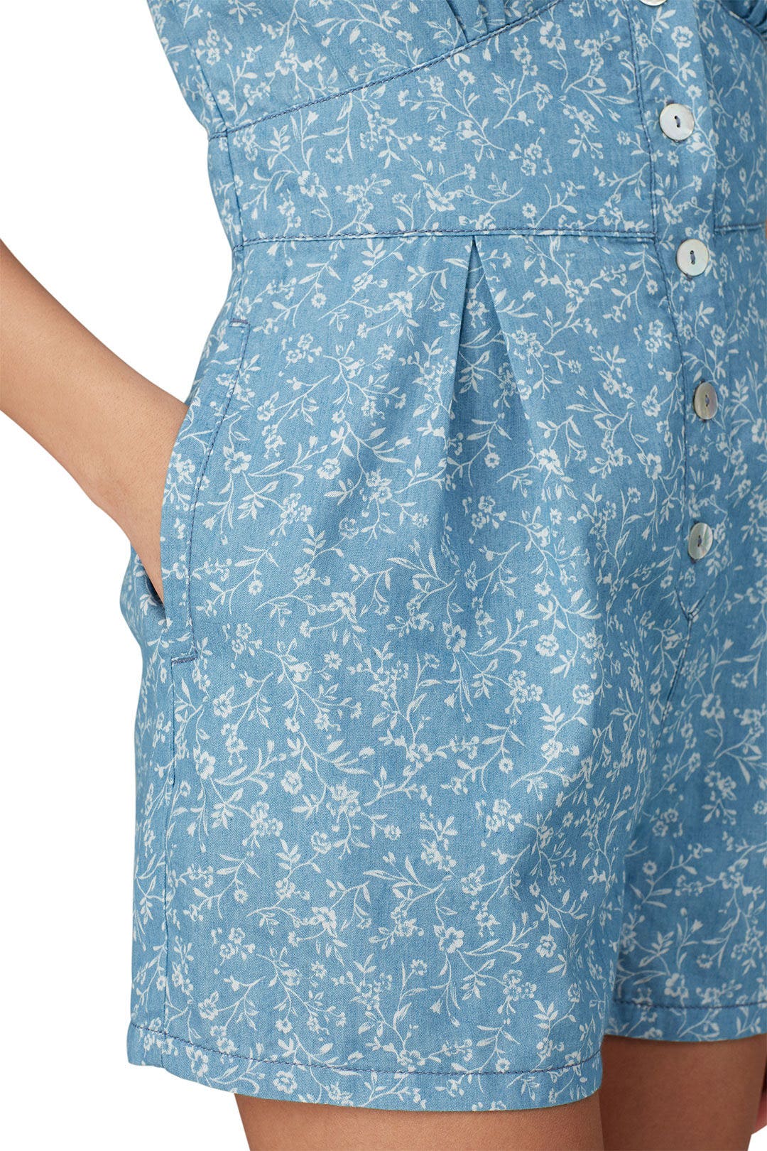 Jaye Chambray Romper by MINKPINK 3