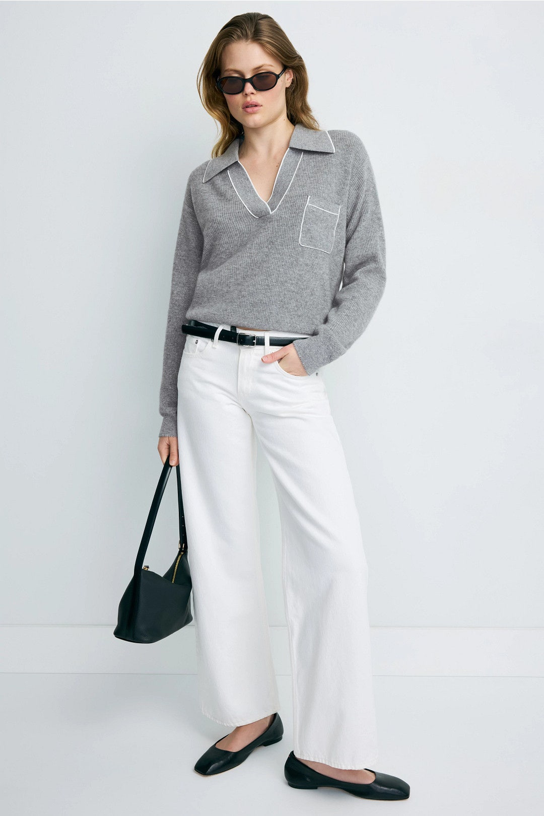 Berlin Collared Sweater by Sandro 3