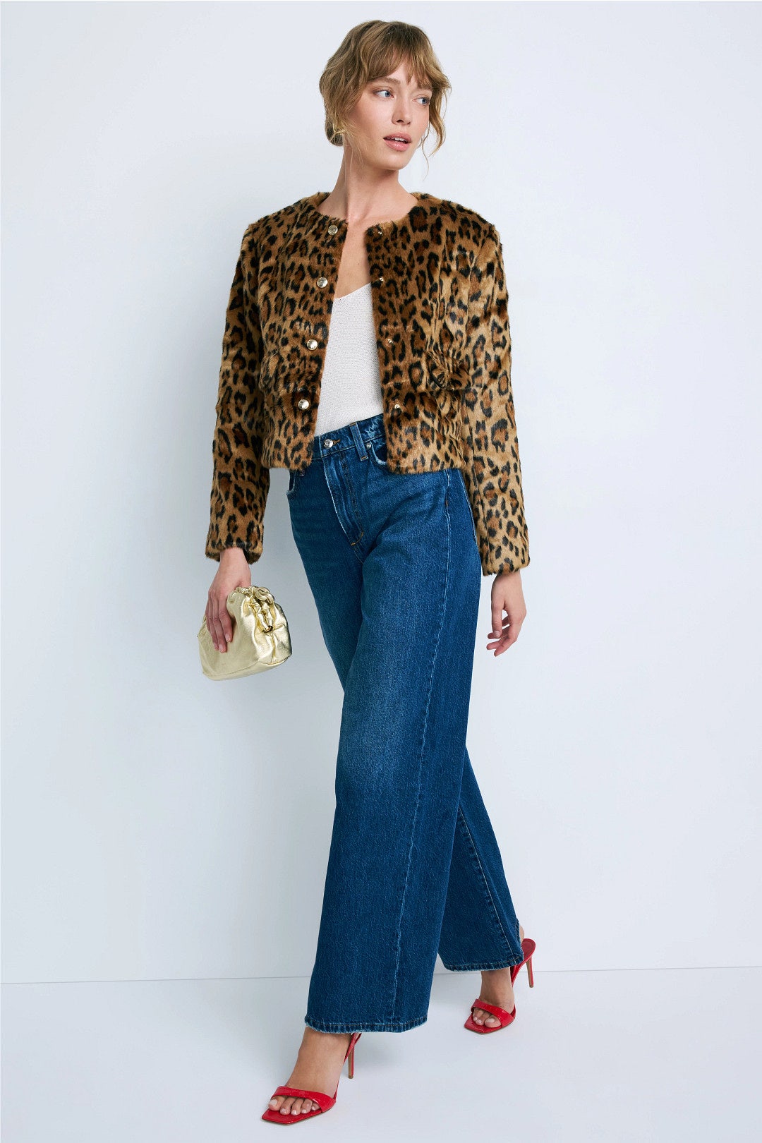Leopard Printed Lady Jacket by Maje 3