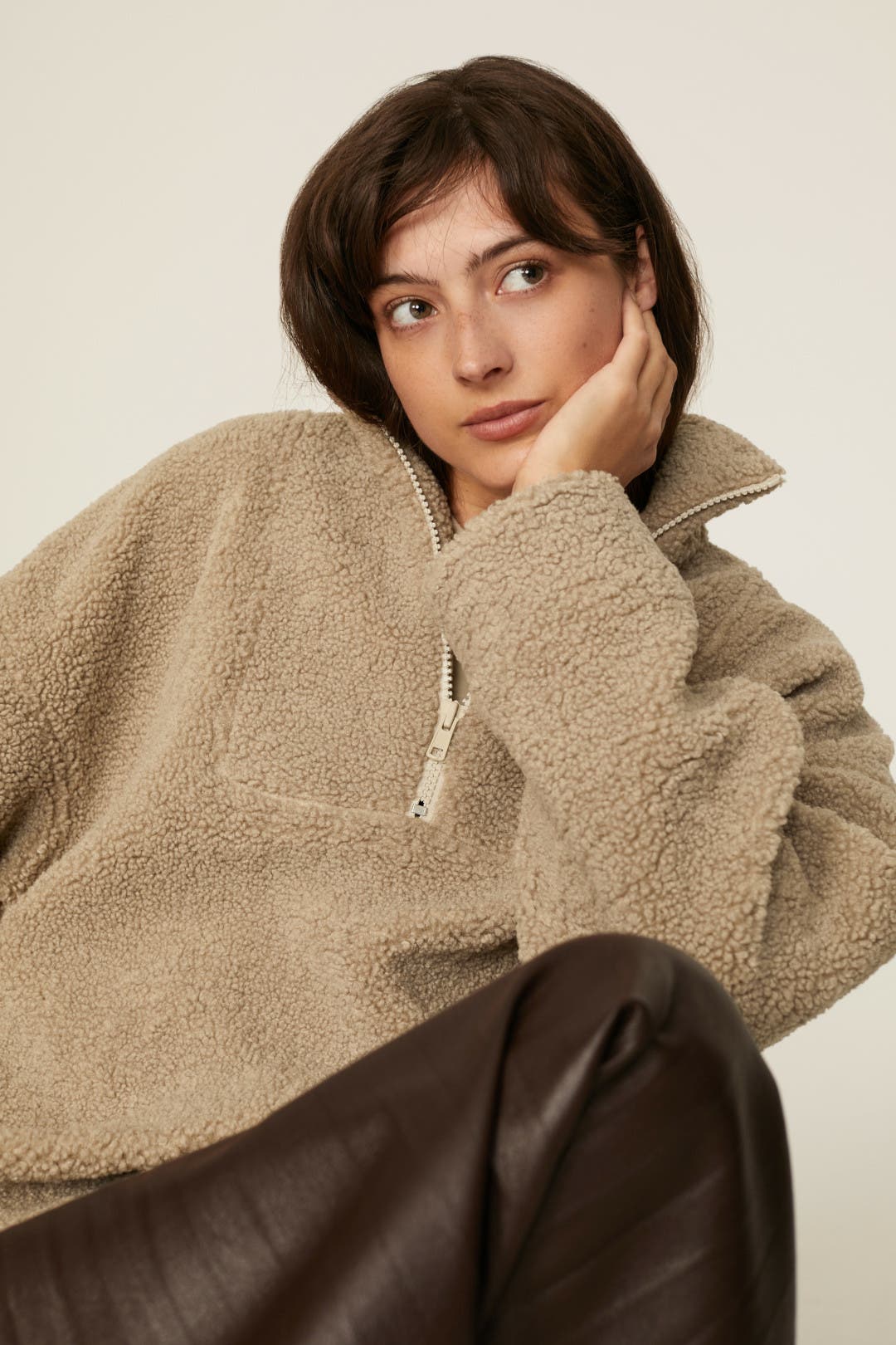 Cozy Fleece Jacket by Tibi | Rent the Runway