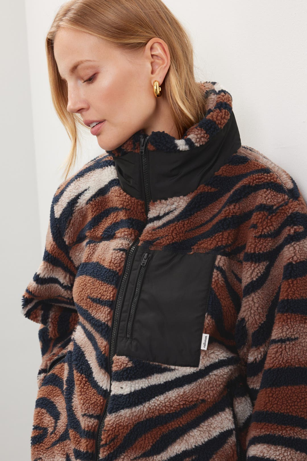 Tiger Sherpa Jacket by WRANGLER | Rent the Runway
